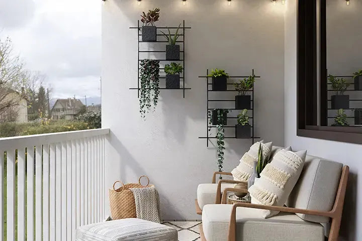 Balkon Dekoration: Wie du mit Kunstpflanzen Kunstpflanzen outdoor deinen Balkon verschönerst