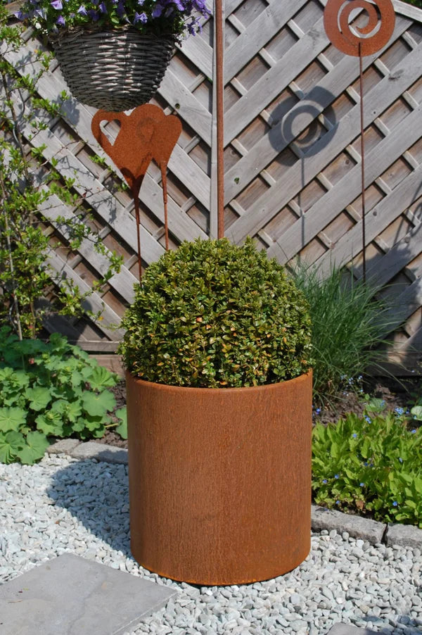 Pflanzkübel - Mejra | 40x40 cm, Braun