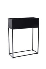 Pflanzkonsole - Circo, 78x60x25cm, Pflanzkübel von aplanta, in Schwarz