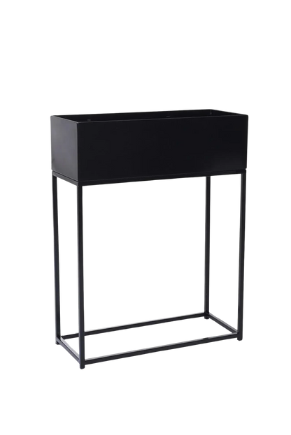 Pflanzkonsole - Circo, 78x60x25cm, Pflanzkübel von aplanta, in Schwarz