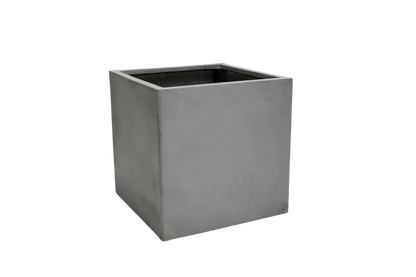 Pflanzkübel - Leyla, 60x60x60cm, von aplanta, Beton-Design