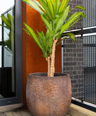 Pflanzkübel - Asamoah | 45x45x45 cm - Kunstpflanzen von aplanta