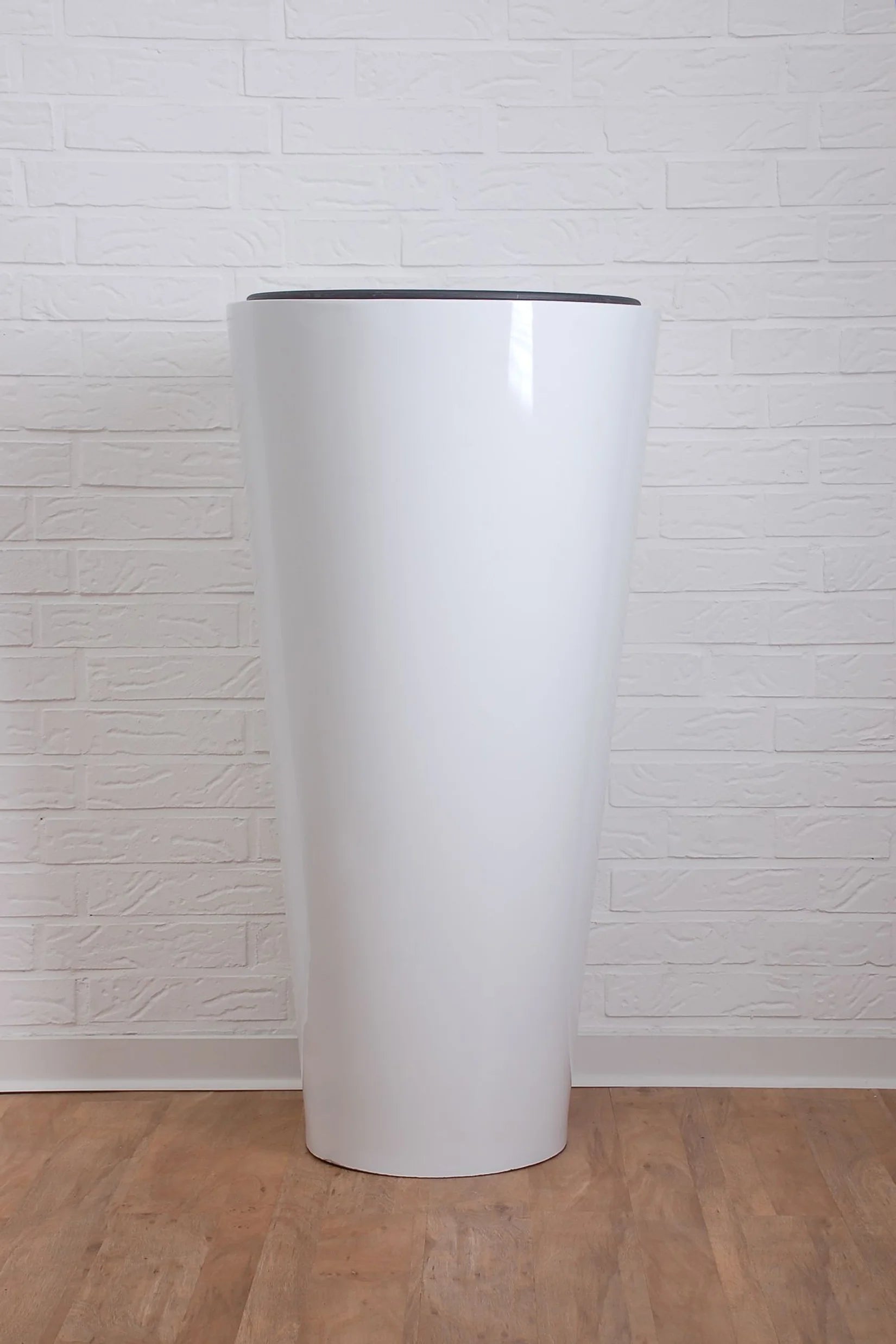 Pflanzkübel - Elmira | 30x80 cm, Weiß