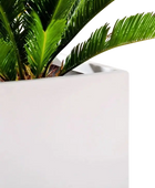 Pflanzkübel - Leyla | 50x50x50 cm, Weiß