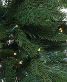 Künstlicher Weihnachtsbaum - David | 120 cm, mit LED-Leuchten