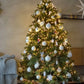 Künstlicher Weihnachtsbaum - Gabriel, 150 cm, Kunstbaum von aplanta, in Grün, für drinnen