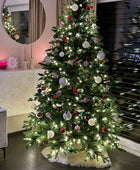 Künstlicher Weihnachtsbaum - David | 210 cm, mit LED-Leuchten