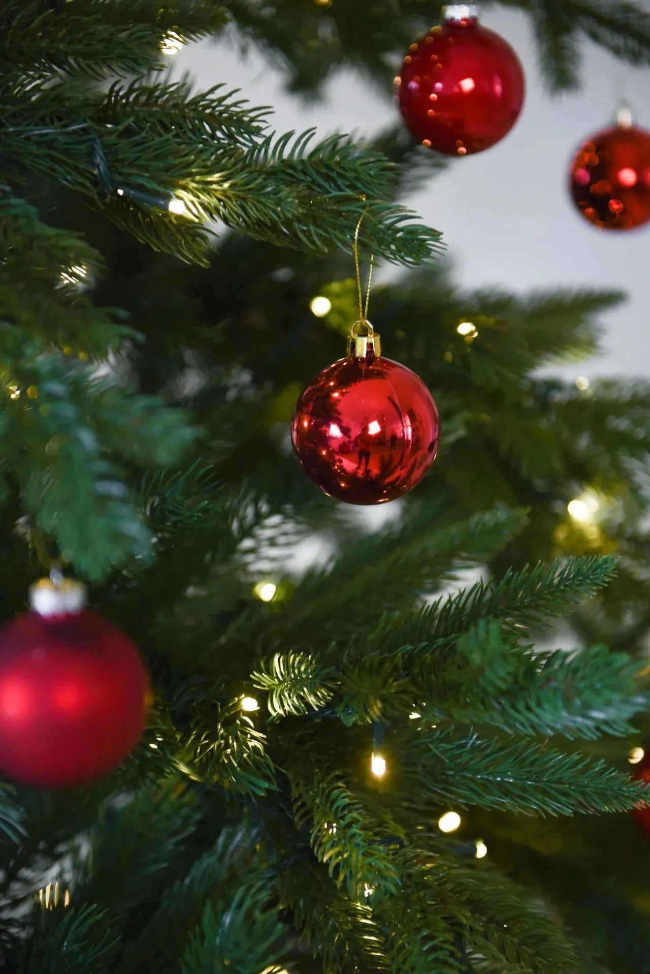 Künstlicher Weihnachtsbaum - David | 270 cm, mit LED-Leuchten