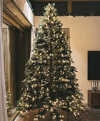 Künstlicher Weihnachtsbaum - David | 300 cm, mit LED-Leuchten