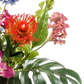 Künstlicher Blumenstrauß - Sahra, 65 cm, Kunstblume von aplanta, handgebunden, in Natur, für drinnen