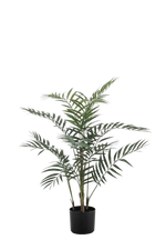 Künstliche Palme - Denver, 90 cm, Kunstbaum von aplanta, UV-beständig, in Grün, für draußen