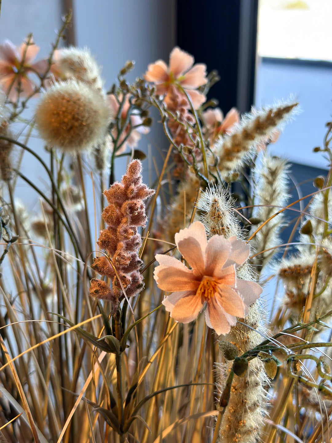 Künstliche Wiesenblumen - Ambre | 58 cm