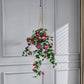 Künstlicher Hänge-Fuchsie - Ignatia, 80 cm, Kunstpflanze von aplanta, Steckpflanze, in Grün, für drinnen