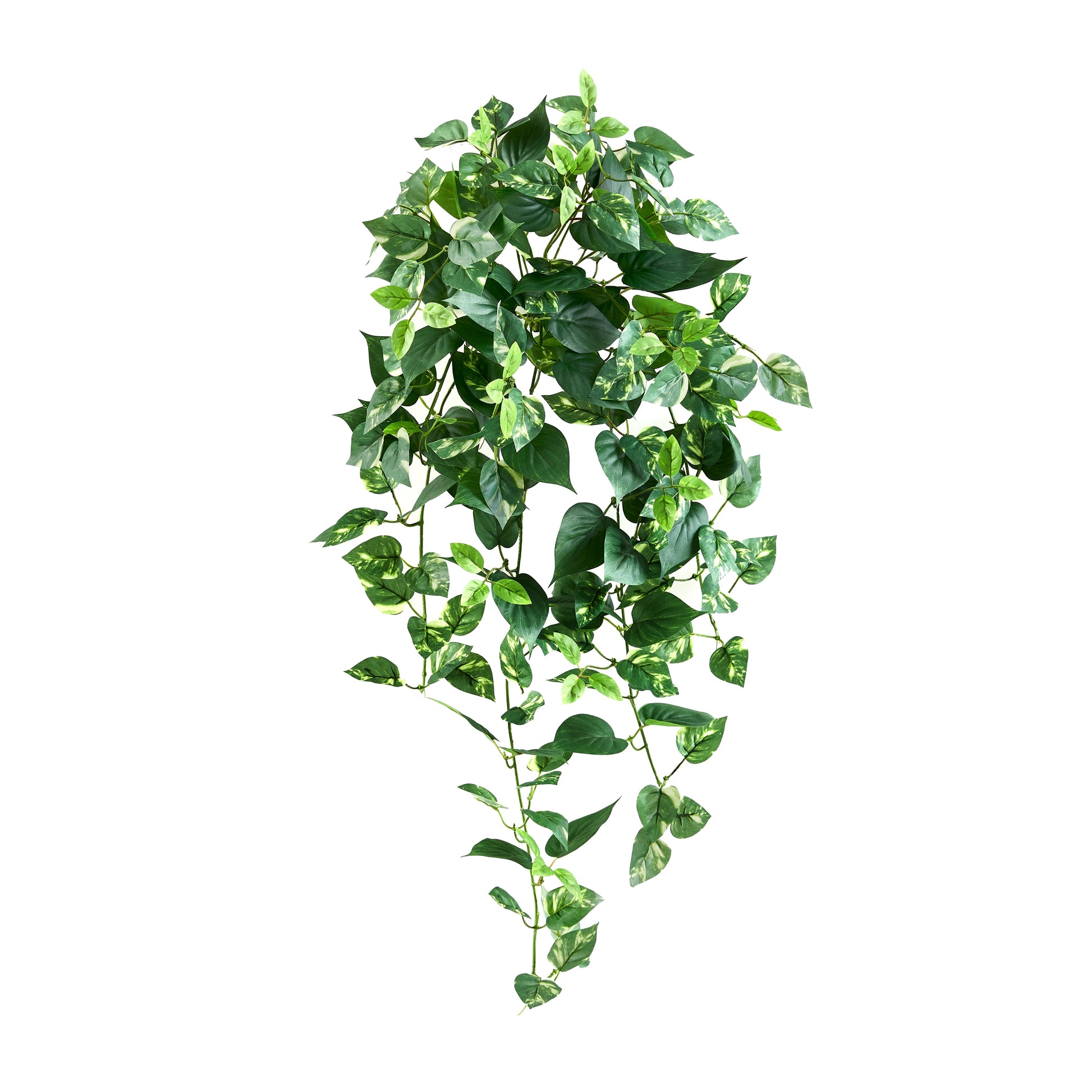 Künstlicher Hänge-Pothos - Cornelius, 80 cm, Kunstpflanze von aplanta, Steckpflanze, in Grün, für drinnen