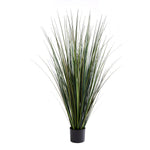 Künstliches Gras - Selwyn, 120 cm, Kunstpflanze von aplanta, in Grün, für drinnen