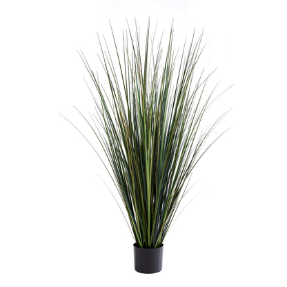 Künstliches Gras - Selwyn, 120 cm, Kunstpflanze von aplanta, in Grün, für drinnen