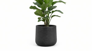 Pflanztopf Kiesel schwarz | 34X29
