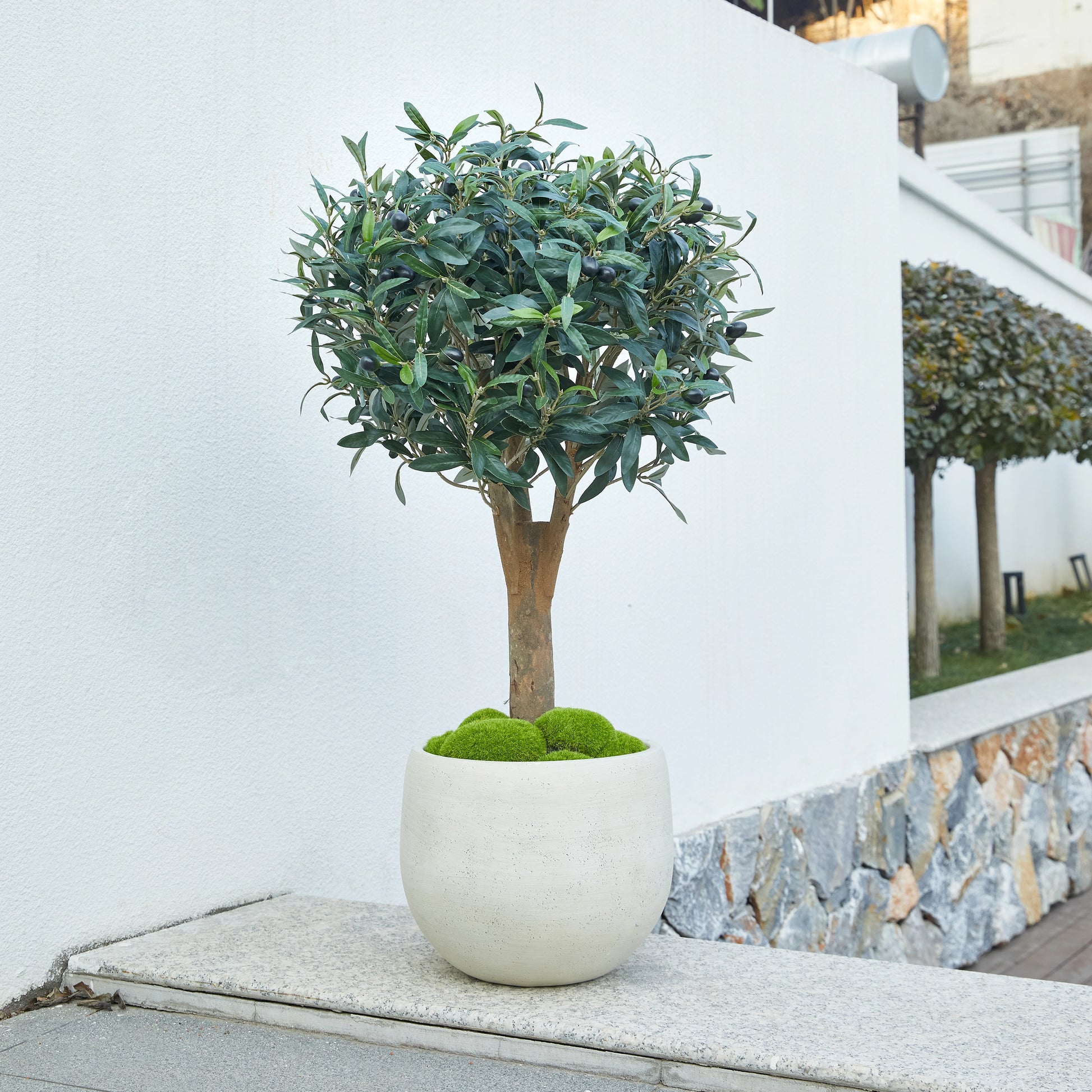 Künstlicher Olivenbaum – Nerio | 75 cm