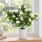 Künstliche Steck-Bougainvillea - Elly | 50 cm weiß