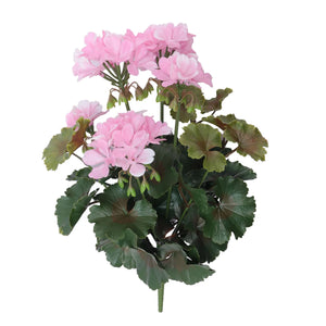 Künstliche Geranie - Perla I 40 cm rosa
