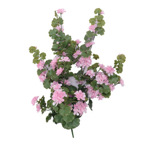 Künstliche Hänge-Geranie - Sunny | 88 cm rosa