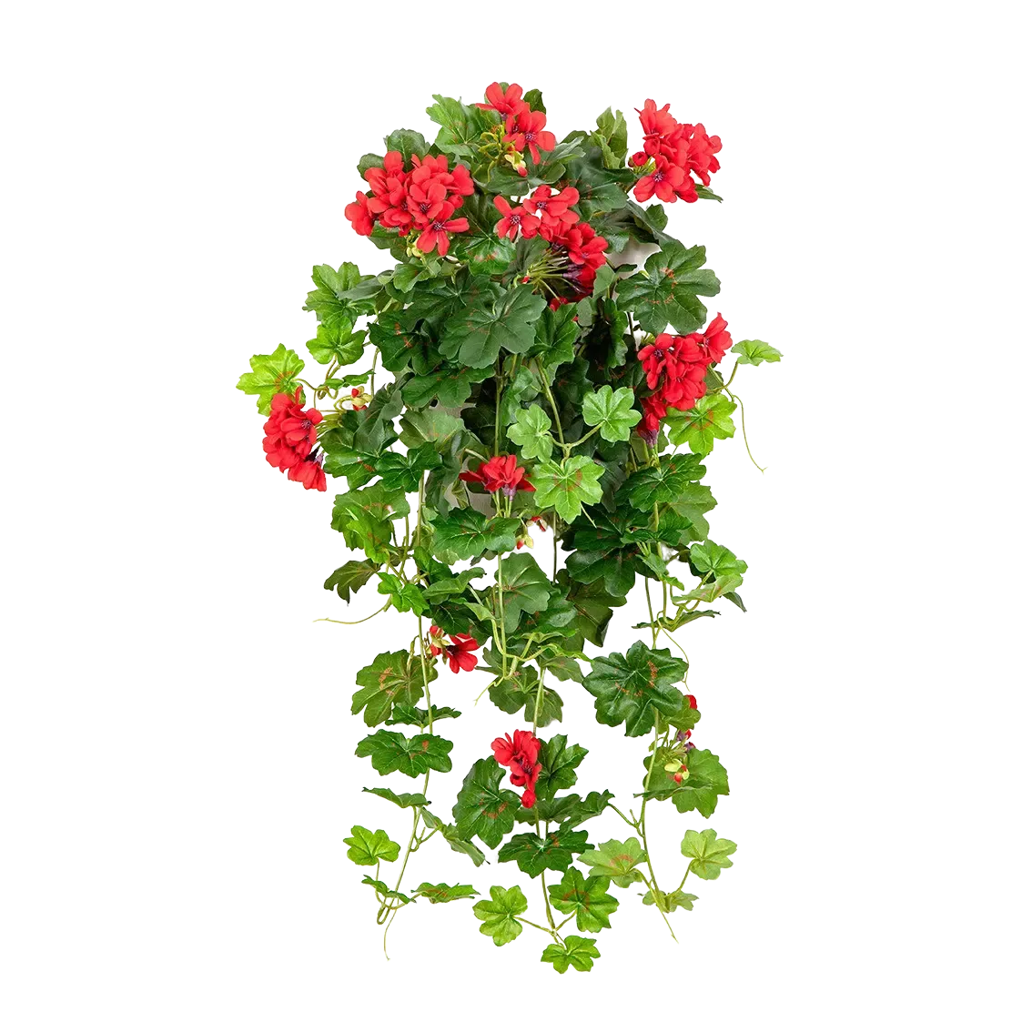 Künstliche Hänge-Geranie - Alessio | 72 cm