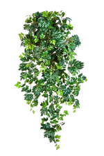 Künstliche Hänge-Weinrebe - Artur, 90 cm, Kunstpflanze von aplanta, Steckpflanze, in Natur, für drinnen