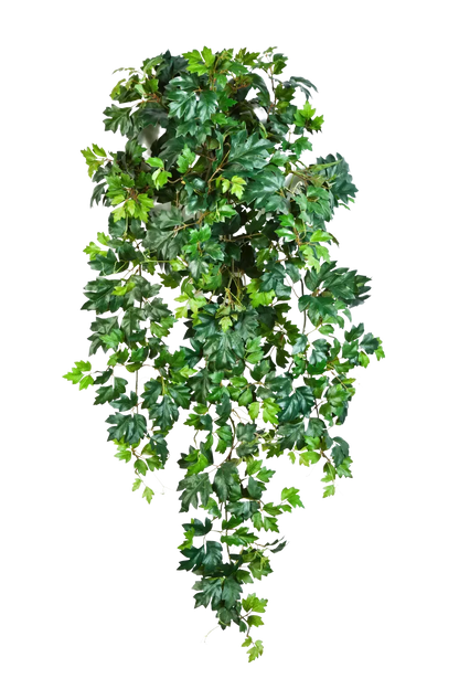 Künstliche Hänge-Weinrebe - Artur, 90 cm, Kunstpflanze von aplanta, Steckpflanze, in Natur, für drinnen