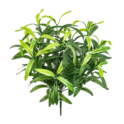 Künstliche Grünlilie - Belinay, 40 cm, Kunstpflanze von aplanta, Steckpflanze, in Natur, für drinnen