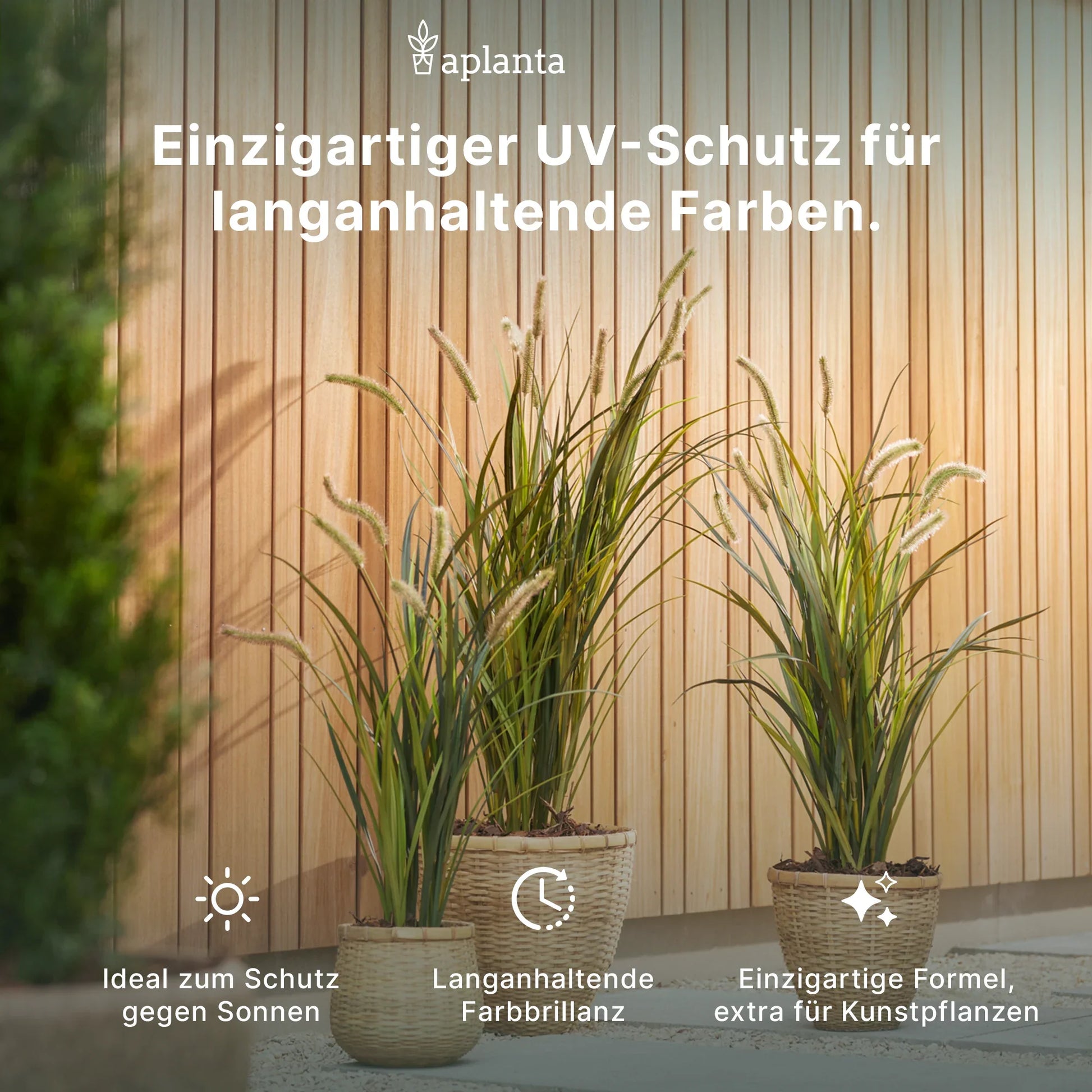 Künstlicher Hänge-Farn - Carsten | 80 cm