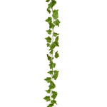 Künstliche Efeu Girlande - Marlies, 220 cm, Kunstpflanze von aplanta, feuerhemmend, B1-zertifiziert, in Grün, für drinnen