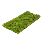 Künstliche Moosmatte - Aloisia, 25 cm, Kunstpflanze von aplanta, UV-beständig, feuerhemmend, B1-zertifiziert, in Grün