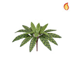 Künstliche Calathea - Hermann, 37 cm, Kunstpflanze von aplanta, feuerhemmend, B1-zertifiziert, in Grün, für drinnen