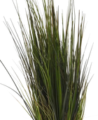 Künstliches Gras - Hanno | 65 cm auf transparentem Hintergrund, als Ausschnitt fotografiert, damit die Details der Kunstpflanze bzw. des Kunstbaums noch deutlicher zu erkennen sind.
