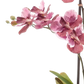 Künstliche Orchidee - Liam, 60 cm, Kunstblume von aplanta, im schwarzen Topf, in Pink, für drinnen