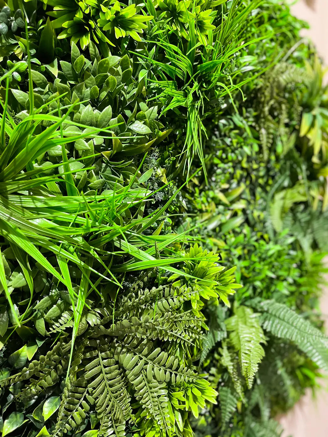 Künstliche Wald Matte - Rosalie | 100x100 cm | Kunstpflanze von aplanta