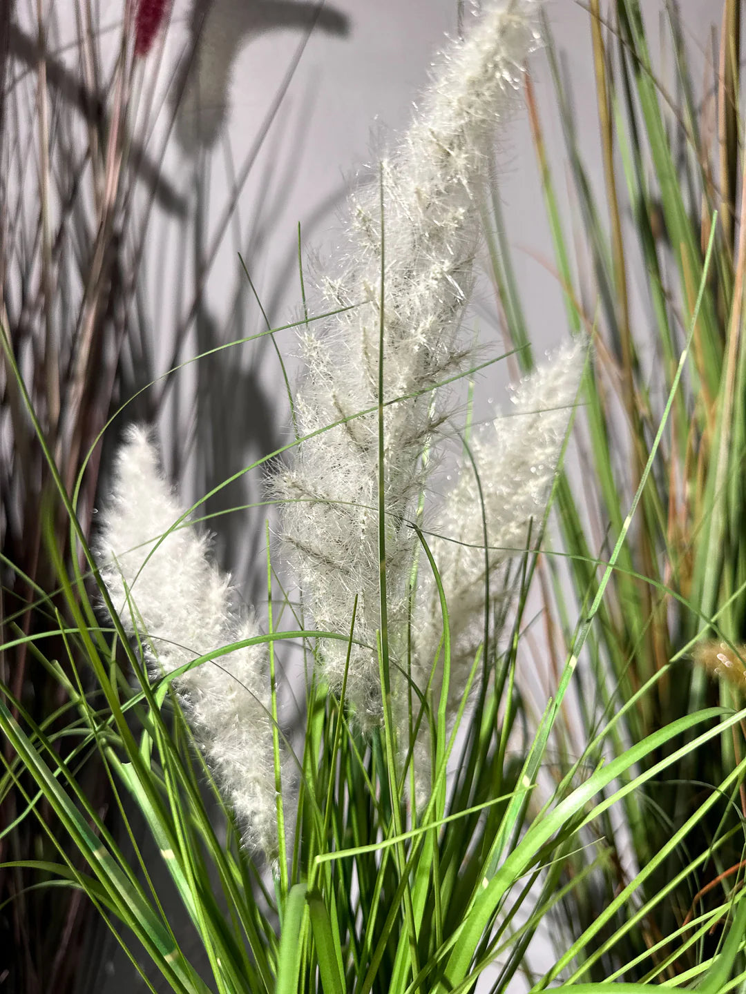 Künstliches Grassortiment im Topf - Noemi | 38 cm