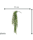 Hochwertiger Olivenbaum künstlich auf transparentem Hintergrund mit echt wirkenden Kunstblättern in natürlicher Anordnung. Künstlicher Hänge-Bambus - Luisa hat die Farbe Natur | aplanta Kunstpflanzen