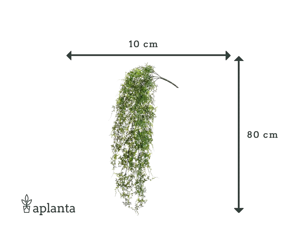 Künstlicher Hänge-Farn - Katharina | 80 cm, Steckpflanze